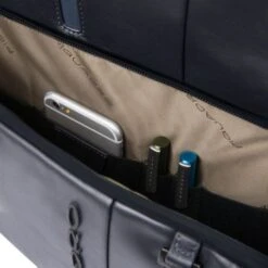 Piquadro Urban Fast Check PC Backpack 15.6'' Black -Mode Tassenwinkel ca4532ub00 n dett8