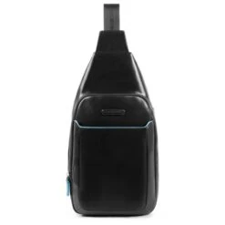 Piquadro Blue Square Mono Sling IPad Pro 9.7"/ IPad 11" Black