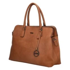 Charm London Bromley 13.3" Laptoptas Cognac -Mode Tassenwinkel charm london bromley cognac 4