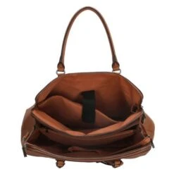 Charm London Bromley 13.3" Laptoptas Cognac -Mode Tassenwinkel charm london bromley cognac 6