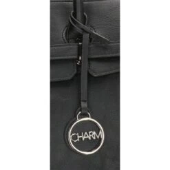 Charm London Bromley 15.6" Laptop Handtas Black -Mode Tassenwinkel charm london bronley laptop handtas 15.6 black 7