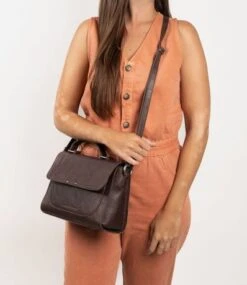 Cowboysbag Big Croco Citybag Rigby Hickory 9 Cowboysbag Big Croco Citybag Rigby Hickory -Mode Tassenwinkel citybag rigby3357 000555 hickory 5