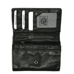 Bear Design Cow Lavato Diana Portemonnee Black -Mode Tassenwinkel cl15572 black 3