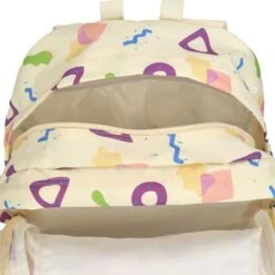 JanSport Cool Student Backpack 15" Memphis Neon -Mode Tassenwinkel coolstudent memphismoodneon js0a2sdd ao9 interior