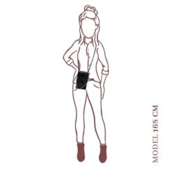 MOSZ Telefoontasje Croco Taupe Brushed Silver 9 MOSZ Telefoontasje Croco Taupe Brushed Silver -Mode Tassenwinkel croco black 1 1 2 1