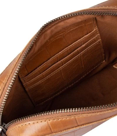 Cowboysbag Big Croco Crossbody Timber Fawn 4 Cowboysbag Big Croco Crossbody Timber Fawn - Afbeelding 4