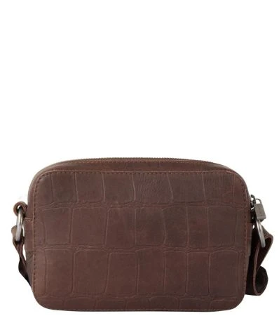 Cowboysbag Big Croco Crossbody Timber Hickory 3 Cowboysbag Big Croco Crossbody Timber Hickory - Afbeelding 3
