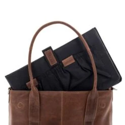 Plevier Dalian Laptop Damestas 15.6'' Cognac -Mode Tassenwinkel dalian 473 3 3