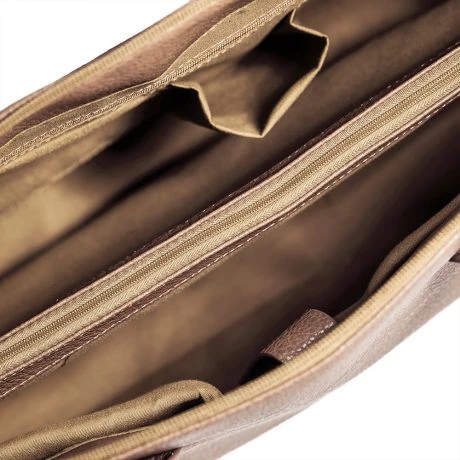 Daniel Ray Chula Vista A4 Laptoptas 13.3" Taupe 3 Daniel Ray Chula Vista A4 Laptoptas 13.3" Taupe - Afbeelding 3