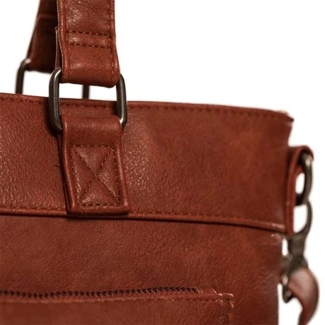 Daniel Ray Glendale Shopper Crossbody Tas Cognac 3 Daniel Ray Glendale Shopper Crossbody Tas Cognac - Afbeelding 3