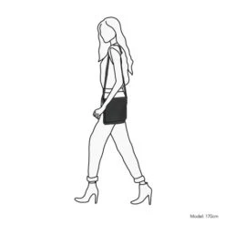 Daniel Ray Vacaville Crossbody Schoudertas Black -Mode Tassenwinkel drl16.1179.00 black 1