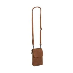 Daniel Ray Fort Collins Crossbody Telefoontasje Cognac -Mode Tassenwinkel drl16.1181.31 cognac 7