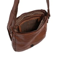Daniel Ray Norwalk Crossbody Schoudertas Cognac -Mode Tassenwinkel drl16.1219 5