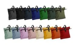 Daniel Ray Jefferson Rolltop Rugtas S Waterproof Appel Groen -Mode Tassenwinkel drs25.1092 7