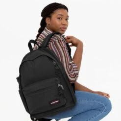 Eastpak Office Zippl'r Rugzak Black -Mode Tassenwinkel ek0a5bbj 008 alt001 uc220432 mlow