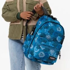 Eastpak Office Zippl'r Rugzak Mystical Blue -Mode Tassenwinkel ek0a5bbj 3a8 alt001 uc216875 mhigh