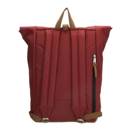 Enrico Benetti Santiago Rolltop Rugtas 15" Bordeaux Rood 2 Enrico Benetti Santiago Rolltop Rugtas 15" Bordeaux Rood - Afbeelding 2