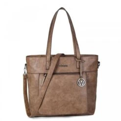Wimona Evelina Schoudertas Taupe