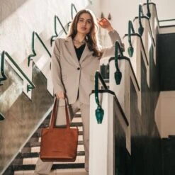 Chesterfield Florida Shopper Cognac 11 Chesterfield Florida Shopper Cognac -Mode Tassenwinkel florida cognc