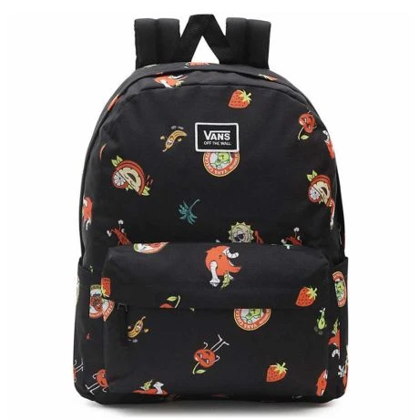 Vans Old Skool H2O Rugzak 15" Black Evening Fruit 1 Vans Old Skool H2O Rugzak 15" Black Evening Fruit