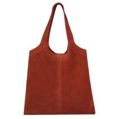 Cowboysbag Suede Handbag Alpha Brandy