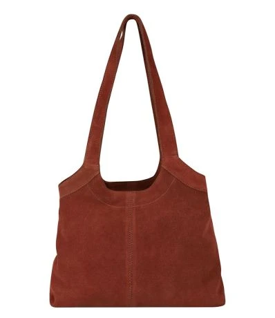 Cowboysbag Suede Handbag Cody Brandy 1 Cowboysbag Suede Handbag Cody Brandy