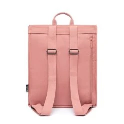 Lefrik Handy Backpack Mini Dust Pink -Mode Tassenwinkel handy mini dust pink trasera 1