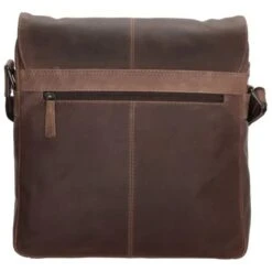 Hide & Stitches Japura Messenger Bag Donkerbruin 20825 -Mode Tassenwinkel hide stitches japura messenger bag 20825 donkerbruin 5