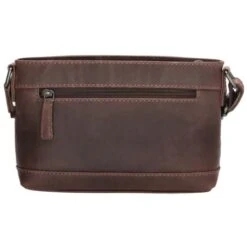 Hide & Stitches Japura Schoudertas 20826 Donkerbruin -Mode Tassenwinkel hide stitches japura schoudertas 20826 donkerbruin 3