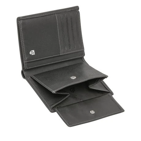 Castelijn & Beerens Canyon Billfold Portefeuille RFID 9 Pasjes Black 7 Castelijn & Beerens Canyon Billfold Portefeuille RFID 9 Pasjes Black - Afbeelding 7