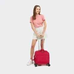 Kipling New Storia 25L Trolley Schooltas True Pink -Mode Tassenwinkel kpki405009f 9