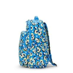 Kipling Seoul Rugzak Leopard Floral -Mode Tassenwinkel kpki4851p2a 6