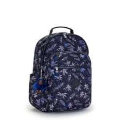 Kipling Seoul Rugzak Surf Sea -Mode Tassenwinkel kpki4851y70 4