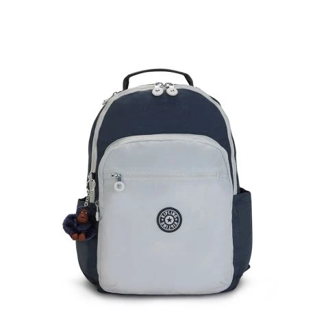 Kipling Seoul Rugzak True Blue Grey 1 Kipling Seoul Rugzak True Blue Grey