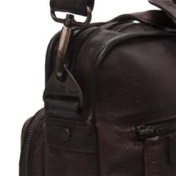 Chesterfield Black Label Richmond Laptoptas 15" Bruin -Mode Tassenwinkel leren laptoptas bruin richmond black label 3