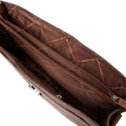Chesterfield Soft Class Oxford Laptoptas 15,6" Cognac 11 Chesterfield Soft Class Oxford Laptoptas 15,6" Cognac -Mode Tassenwinkel leren laptoptas cognac oxford 2