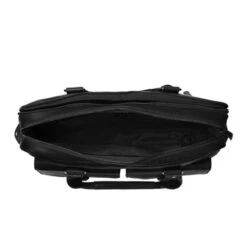 Chesterfield George Laptoptas 15" Black 10 Chesterfield George Laptoptas 15" Black -Mode Tassenwinkel leren laptoptas zwart george 3