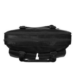 Chesterfield George Laptoptas 15" Black 9 Chesterfield George Laptoptas 15" Black -Mode Tassenwinkel leren laptoptas zwart george 5