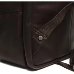 Chesterfield Newcastle Rugzak 15" Brown -Mode Tassenwinkel leren rugzak bruin newcastle 3