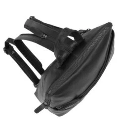 Chesterfield Amanda Rugzak Black -Mode Tassenwinkel leren rugzak zwart amanda 1