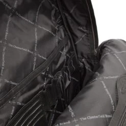 Chesterfield Calgary Rugzak 15" Black 7 Chesterfield Calgary Rugzak 15" Black -Mode Tassenwinkel leren rugzak zwart calgary 1