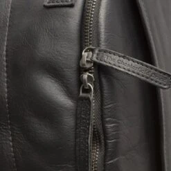 Chesterfield Calgary Rugzak 15" Black 8 Chesterfield Calgary Rugzak 15" Black -Mode Tassenwinkel leren rugzak zwart calgary 2