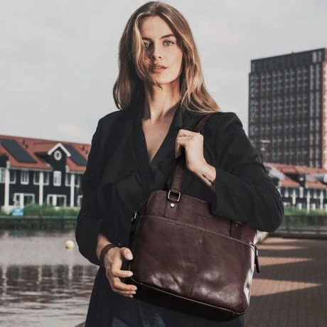 Chesterfield Bilbao Schoudertas Brown 6 Chesterfield Bilbao Schoudertas Brown - Afbeelding 6