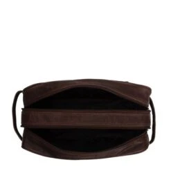 Chesterfield Stefan Toilettas Brown 8 Chesterfield Stefan Toilettas Brown -Mode Tassenwinkel leren toilettas bruin stefan 4