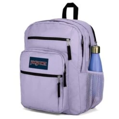 JanSport Big Student Backpack 15" Pastel Lilac 9 JanSport Big Student Backpack 15" Pastel Lilac -Mode Tassenwinkel lilac zij 1
