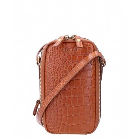 LouLou Essentiels 01MOBILEBAG Ally Cognac 1 LouLou Essentiels 01MOBILEBAG Ally Cognac
