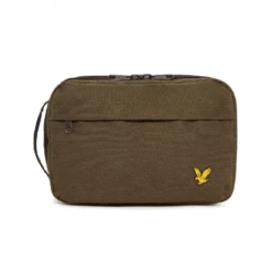 Lyle & Scott Large Washbag Olive