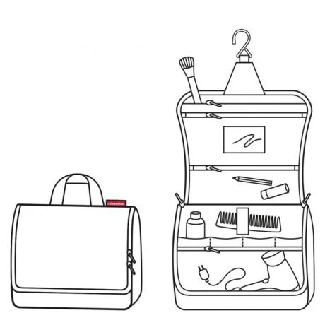 Reisenthel Toiletbag XL Op-Art - Afbeelding 6