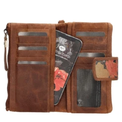 Micmacbags Masterpiece Portemonnee Cognac -Mode Tassenwinkel micmac portemonnee cognac 3