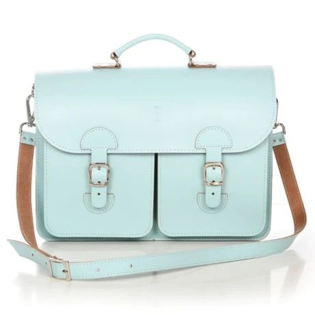 OldSchool Bags Schooltas Extra Large Aqua 2 OldSchool Bags Schooltas Extra Large Aqua - Afbeelding 2